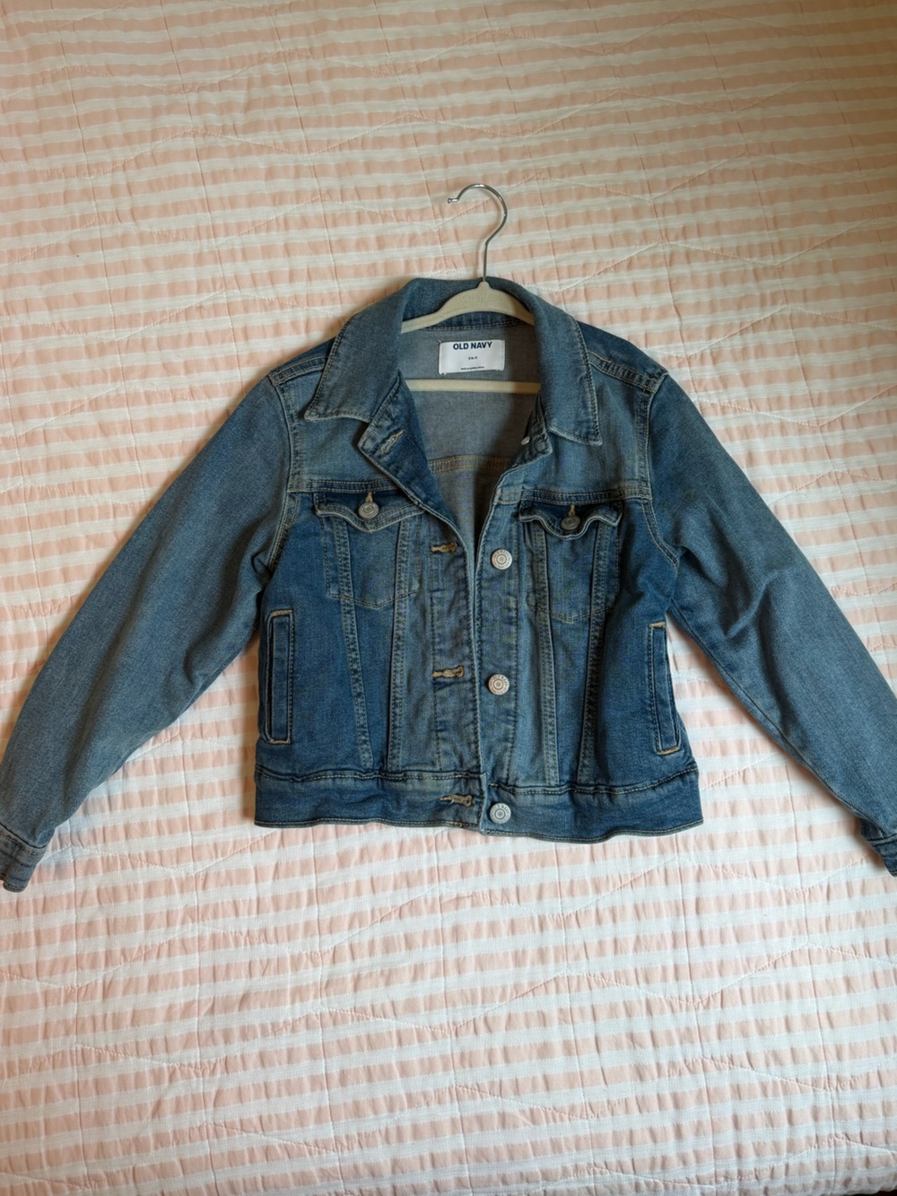 Old Navy Girls Medium Blue Denim Jacket